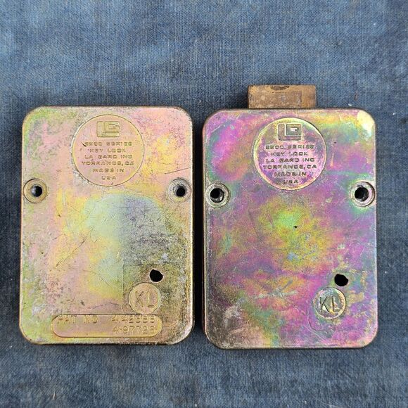 LA GARD Lock Body/Housings+ 2200 Series Key Lock For Parts (Lot of 2) - Picture 2 of 9
